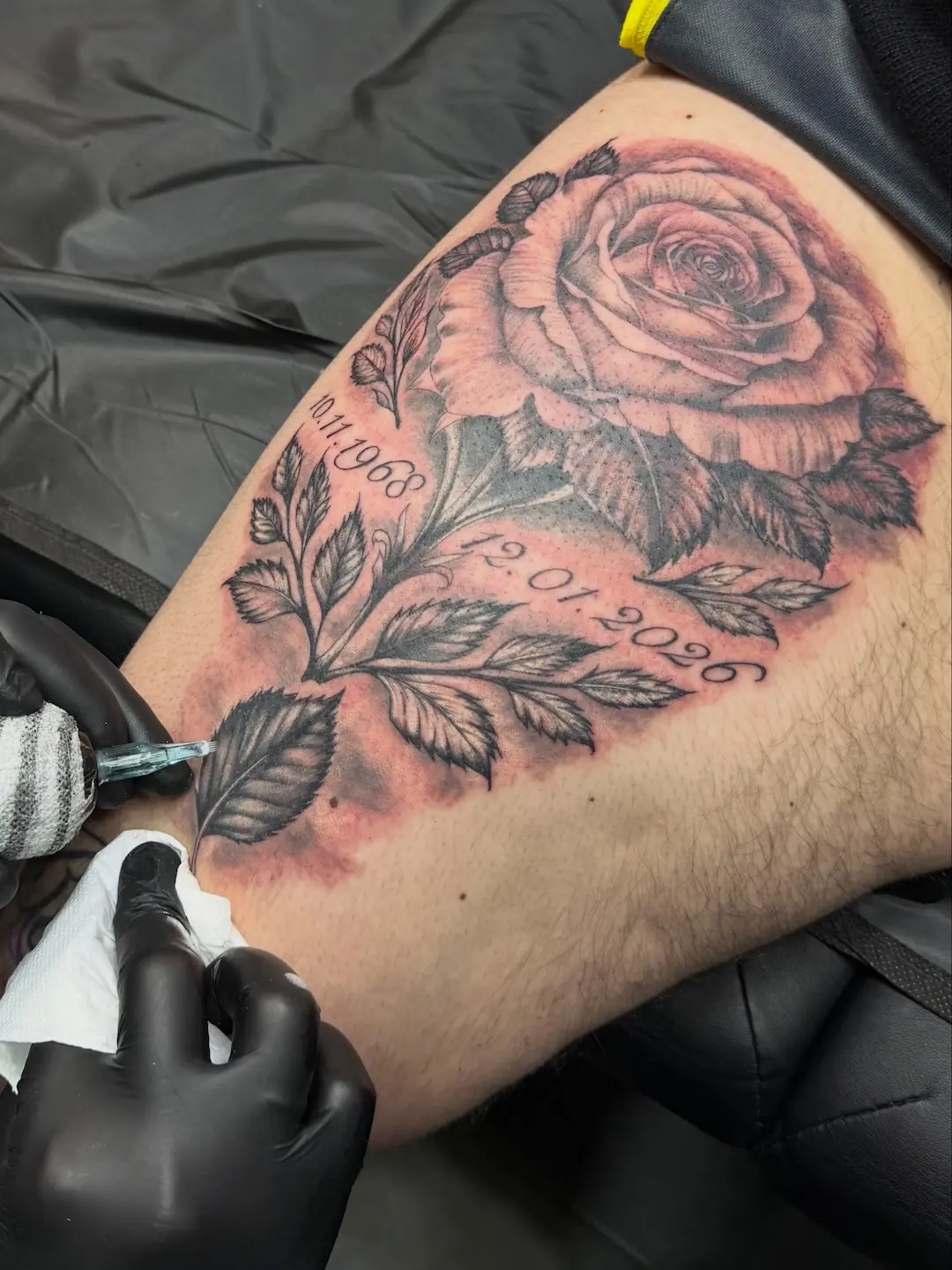 Samsun fine line dövme çalışması